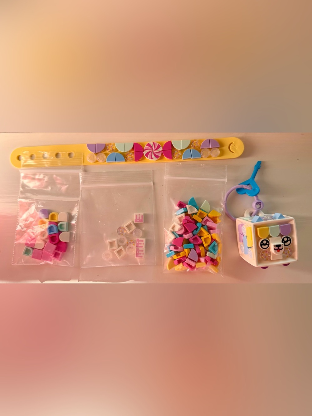 Lego - Dots - Candy kitty - Bracelet and bag tag (41944)
